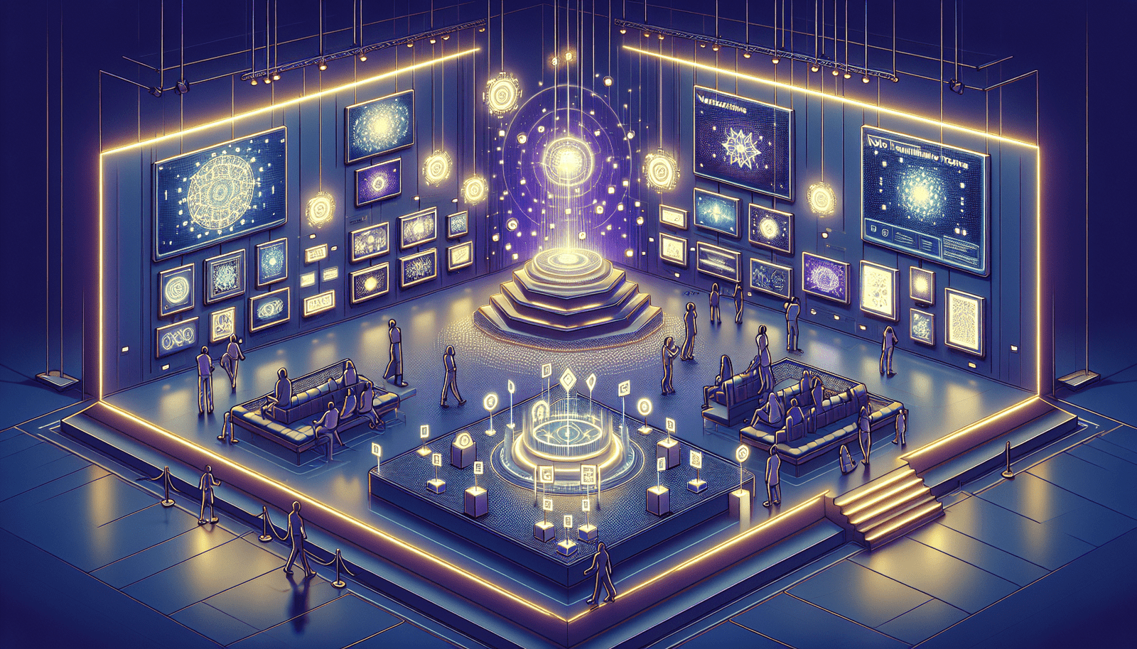 Displaying Your NFT Collection in a Metaverse Gallery