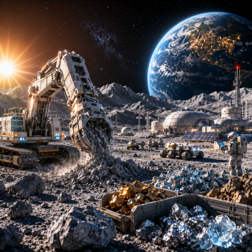 Lunar Mining and the Future of Space Economy: A Deep Dive into Resource Extraction Impacts 관련 이미지 1